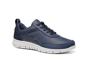 Hotter Womens Gravity II Trainers Navy-Croc 8