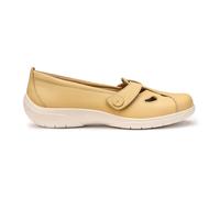 Hotter Women's 'Nirvana' T-Bar Shoes in Mustard | Size: 3