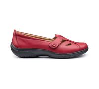Hotter Women's 'Nirvana' T-Bar Shoes in Red | Size: 5.5 Hotter Red 5.5