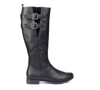 Hotter Women's Wide Fit 'Bamburgh' Knee High Boots in Black | Size: 6 Hotter Black 6