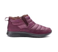 Hotter Wide Fit 'frost' Boots In Maroon Maroon 5.5