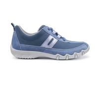 Hotter Women's Wide Fit 'Leanne II' Active Shoes in Mid Blue | Size: 5.5