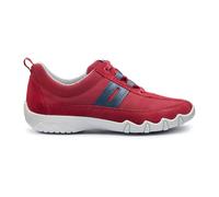Hotter Women's Wide Fit 'Leanne II' Active Shoes in Scarlet | Size: 7 Hotter Scarlet 7