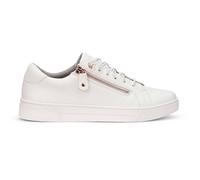 Hotter Women's Wide Fit 'Leonie' Trainers in White | Size: 6 Hotter White 6