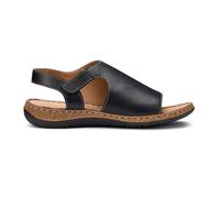 Hotter Women's Wide Fit 'Mena' Sandals in Black | Size: 6 Hotter Black 6
