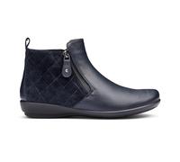 Hotter Women's 'Winchester' Quilted Boots in Navy | Size: 7.5 Hotter Navy 7.5