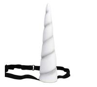HOTTERCOS Unicorn Horn Headband with Adjustable Elastic for Halloween Birthday Costumes Hair Accessories
