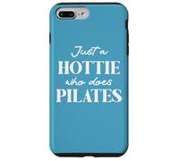 Hotties Do Pilates Hot Girls Go Pilates is My Happy Gym Hour Case for iPhone 7 Plus/8 Plus