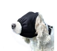 HOTUMN Dog Eye Cover Nylon Dog Eye Mask Dog Anxiety Muzzles for Noise Dog Blindfold Shading Noise Cancelling Grooming Anti Car Sickness for Small Dog Pet Chihuahua Corgi Pug Teddy