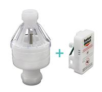 Hotun 100C Dry Trap Tundish 15mm X 22mm Compression + Hotun Detect Alarm Bundle