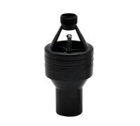 Hotun Black Dry Trap Tundish 15mm X 32mm 18Lpm Hhb100C