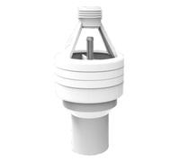 Hotun Waterless Hiflo Dry Trap Tundish - 15mm Inlet/32mm Outlet - White