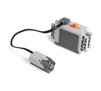 HOTUT 2 Pcs Power Functions Set, Power Function Motorized Building Blocks Power Kit, with Motor and Battery Box, Compatible with Major Brands