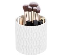 HOTUT 360° Rotating Makeup Organiser Brush Holder,5 Slot Rotating Brush Holder,Brush Holder Organizer,for eyeliners, lip pencils, mascara storage, for Vanity, Desktop, Bathroom,Stationery Storage