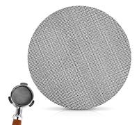 HOTUT Coffee Puck Filter Screen, Replacement Cafetiere Filter Mesh Screen, Espresso Puck Screen for 53.5mm Portafilter, Stainless Steel Reusable Mesh Filter,1.7mm Thickness 150μm