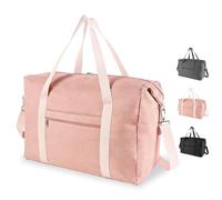 HOTUT for Easyjet Cabin Bag,44×30×19 Underseat Foldable Travel Duffel Bag,Travel Duffel Carry,Foldable Carry On Bag with Removable Wet Pocket,Hospital Waterproof Overnight Holdall with Shoulder Strap