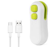 HOTUT Mini Bag Sealer, 2 in 1 Bag Cutter and Sealer, Rechargeable Bag Sealer, Handheld Heat Sealer Machine with Magnetic, Portable Bag Sealer Heat Seal Tool for Keep Food Fresh Plastic Bags Chip Bags