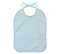 HOTUT Sleeveless Baby Weaning Bib - Soft, Waterproof Bib with Food Catcher Pocket, Adjustable, Washable, 6-12 Months for Baby Led Weaning