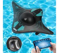 HOTUT WIFI Remote Control Boat with Camera - Mini RC Speedboat with Adjustable Camera, App Operation - Swimming Pool Toys for Lakes, Outdoor Fun - Boys Girls Gifts