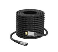 HOTUTUKI long usb c extension cable 8m, 5Gbps,60W fast charger,4K Video Output,USB3.0 Type C Extender Cord Male to Female compatible with monitor,display,ssd,computer