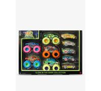 Hotwheels Hotwheels Monster Truck Glow In The Dark Car Set