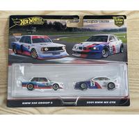 HotWheels, Premium, BMW, Twin Car Set, BMW 320 Group 5 & 2001 BMW M3 GTR...NEW.