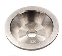 Hotwin 320 Grit 100mm OD 20mm ID Bowl Shaped Diamond CBN Grinding Wheel Cup Dressing Tool for Various Tools and Cutters