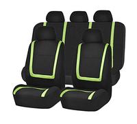 HotYou Car Seat Covers, Full Set Front & Rear Universal Resistant Covers Set, Auto Interior Accessories Universal Car Seat Cover Protector,Removable and washable,Green