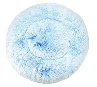 HotYou Cat Donut Bed - Dog Mattress for Indoor Pets 2.5-45KG, Washable Round Cat Beds for Small, Medium, Large Dogs, Fluffy Calming Anti Anxiety Kitten Bed,Blue 6,60 CM（<9KG）