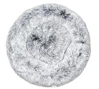HotYou Cat Donut Bed - Dog Mattress for Indoor Pets 2.5-45KG, Washable Round Cat Beds for Small, Medium, Large Dogs, Fluffy Calming Anti Anxiety Kitten Bed,Grey 5,110 CM（<35KG）