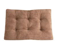 HotYou Dog Crate Bed Plush Machine Washable, for Pets 2.5-40KG, Crate Mattress with Removable Cover & Waterproof Linner, Mat with Non Skid Bottom,Khaki,XS 40 * 30 CM（<2.5KG）