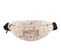 HOU Baseball Crossbody Waist Pack Baseball Player Gift Baseball Team Game Gift Sports Game Day Gift (HOU Baseball WB EU)