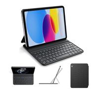 HOU Smart Folio Keyboard Case for iPad A16 and iPad 10th Generation