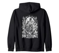 Hou Yi And Chang E Arrow Below Moon Zip Hoodie