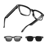 HOUAN AI Smart Glasses with Camera Video Recording Bluetooth Sunglasses