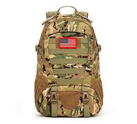 Houart Camo Backpack,Military School Backpack for Boys Waterproof,Army Bookbag for Middle Elementary, Cp Camo, 30L US, Modern