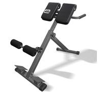 Houbos Hyperextension Roman Chair - Adjustable Bench Foldable Exercise Bench Back Extension Machine Roman Chair Exercise Equipment for Home