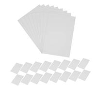 HOUDERCO 100pcs Blank Cards Portable DIY Note Cards for Graffiti Compact Message for Students Writers and Travelers for Personalization and Organization