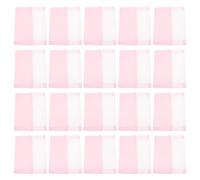 HOUDERCO 100pcs Disposable Pink Pet Pee Pads Lightweight Non-woven Fabric Leakproof Training Cushions Easy to Carry and Store for Puppies Dogs and Small Pets