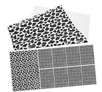 HOUDERCO 10Pcs Cow Print Wrapping Paper Stylish Animal Pattern Packaging for Festivals Crafts Parties Versatile DIY Wrap for All Occasions