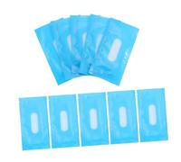 HOUDERCO 10Pcs Fever Reducer Patch for Cooling Gel Forehead Strips Instant Relief for Fever Sunstroke and Drowsiness Convenient Ice Patch