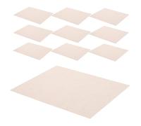 HOUDERCO 10pcs Microwave Oven Parts Replacement Heat Resistant Mica Plate Sheet for Microwave Cover