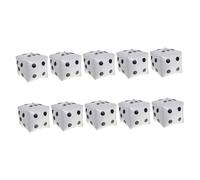 HOUDERCO 10Pcs Theme Dice Foil Balloons Fun Game Night Decorations for Parties Events and Photo Booths Balloons for Creating Lasting Memories