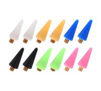 HOUDERCO 12pcs Nail Rhinestone Picker Replacement Wax Tips Pen Heads for Nail Art Decorating and Easy to Replace Multi-color for Precise Dotting and Rhinestone Application