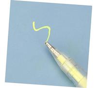 HOUDERCO 1mm Yellow Eyebrow Positioning Marker Pen Tattoo Makeup Tool for Eyebrow Mapping Practical Embroidered Pen Suitable for Professionals and Beginners
