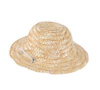 HOUDERCO 1pc Cat Woven Sun Hat for Pets Random Color Adjustable Farmer Cap for Dogs and Cats for Outdoor Use Parties and Photo Shoots