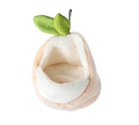 HOUDERCO 1PC Handheld Pet Warm Nest for Hamsters and Guinea Pigs Cotton Mini Slipper Cozy Bedding for Animals Lightweight and Portable for Winter Comfort
