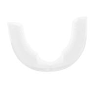 HOUDERCO 1Pc Snoring Food Grade Silicone Snore Ceasing Device for Teeth Grinding for Sleep Improvement Reduces Snoring Volume and Frequency Easy to Clean White