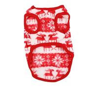 HOUDERCO 1pc Warm Christmas Pet Costume Outfit for Dogs and Cats Soft Easy to Wear and Clean for Parties and Festive Occasions Adorable Holiday Design
