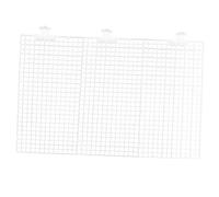 HOUDERCO 1set Fish Tank Divider Transparent Isolation Mesh for Breeding Easy to Install Cups Smooth Edges for Preventing Fish Fighting and Creating Separate Spaces